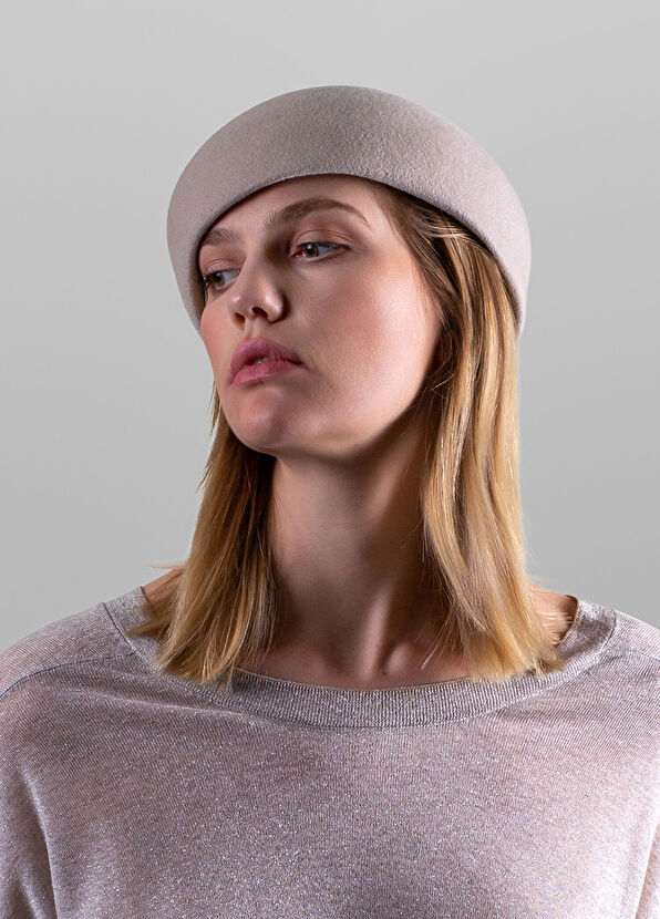 Sibi Hats Cloe Kemik Rengi El Yapımı Kadın Şapka - 2