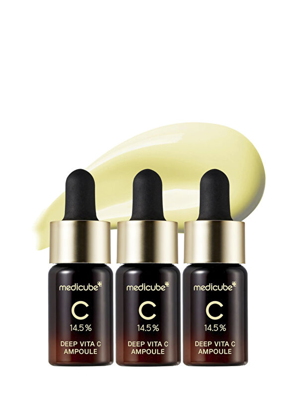 Medicube Deep Vita C Ampoule Koyu Leke ve İz Karşıtı Parlatıcı Saf C Vitamini Serumu 3 x 10 ml - 2