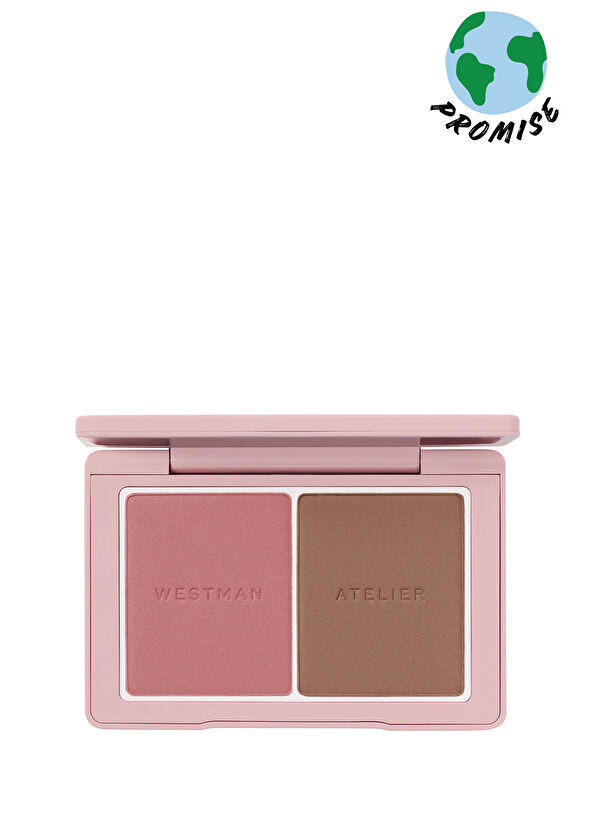 Westman Atelier Baby Cheeks Face Trace Sculpting Powder Duo - 1