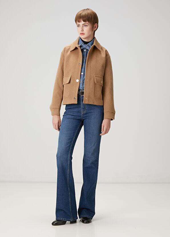 Beymen Club Camel Wool Jacket - 2