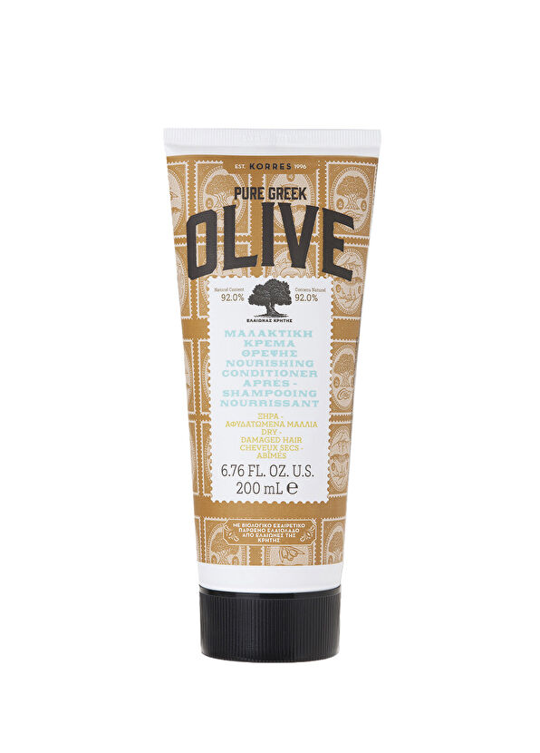 Korres Pure Greek Olive Nourishing Conditioner Pure Olive Oil Nourishing Conditioner for Dry and Damaged Hair 200 ml - 1