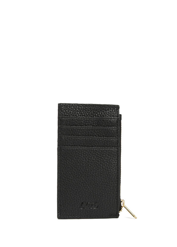 Beymen Club Black Women's Leather Card Holder - 2