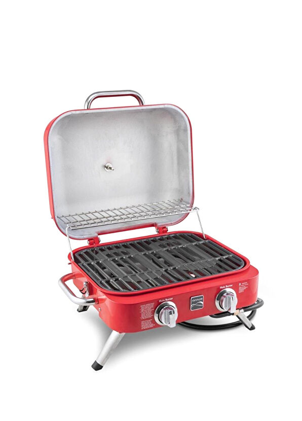 Kenmore Kırmızı Masa Üstü Gazlı Barbekü - 3
