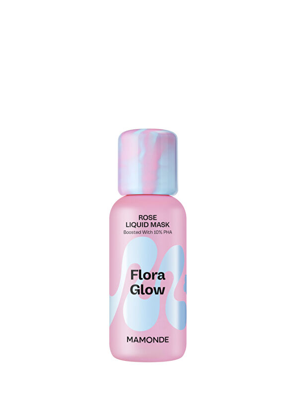 Mamonde Flora Glow Rose Liquid Ölü Deri Arındırıcı Pürüzsüzlük Koruyucu ve Parlatıcı Gül Peptitli Sıvı Yüz Maskesi 80 ml - 1