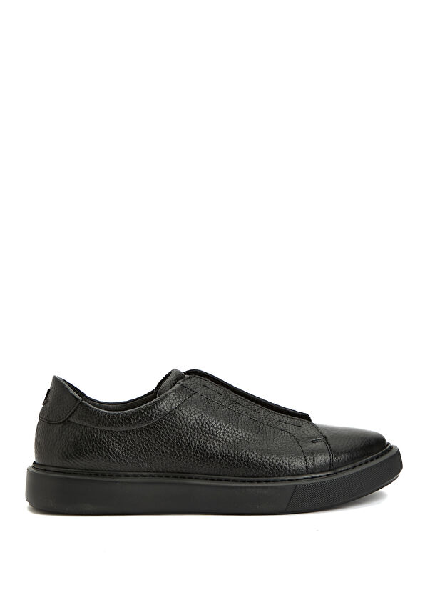 Beymen Club Black Men's Leather Sneakers - 1