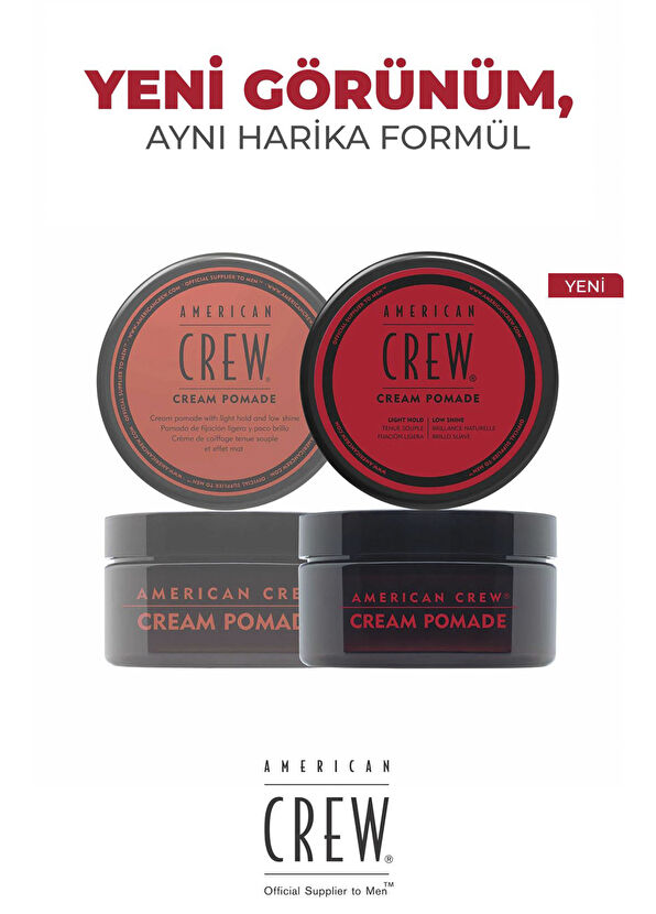 American Crew Cream Pomade Erkekler İçin Şekillendirici Saç Pomadı 85 gr - 2