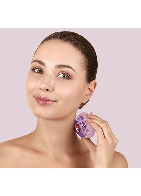 Geske Sonic Cool & Warm Face and Body Massager Pink Titreşimli Led Terapili Yüz ve Vücut Masaj Cihazı - 3