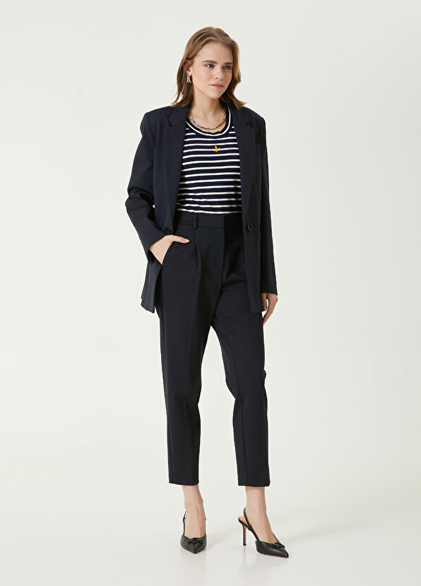 Beymen Club Lacivert Kelebek Yaka Spor Blazer - 3