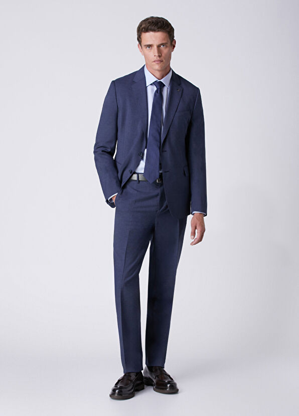 Beymen Club Blue Wool Suit - 1