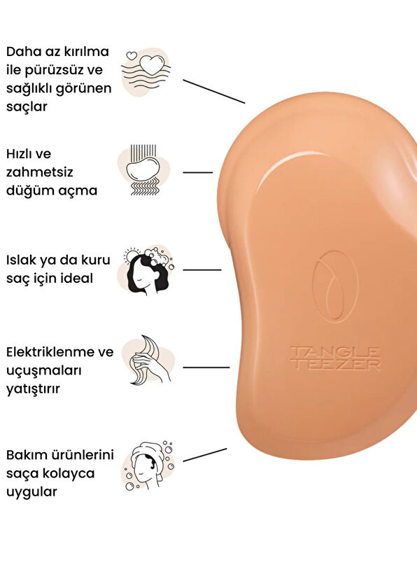 Tangle Teezer The Original Plant Orange Hair Brush - 2