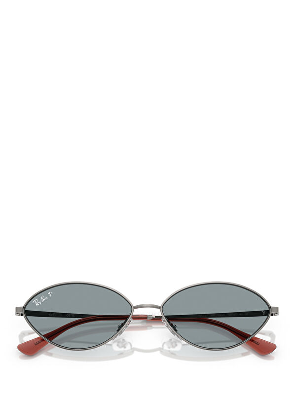 RB3757 Silver Unisex Güneş Gözlüğü - Görsel 3