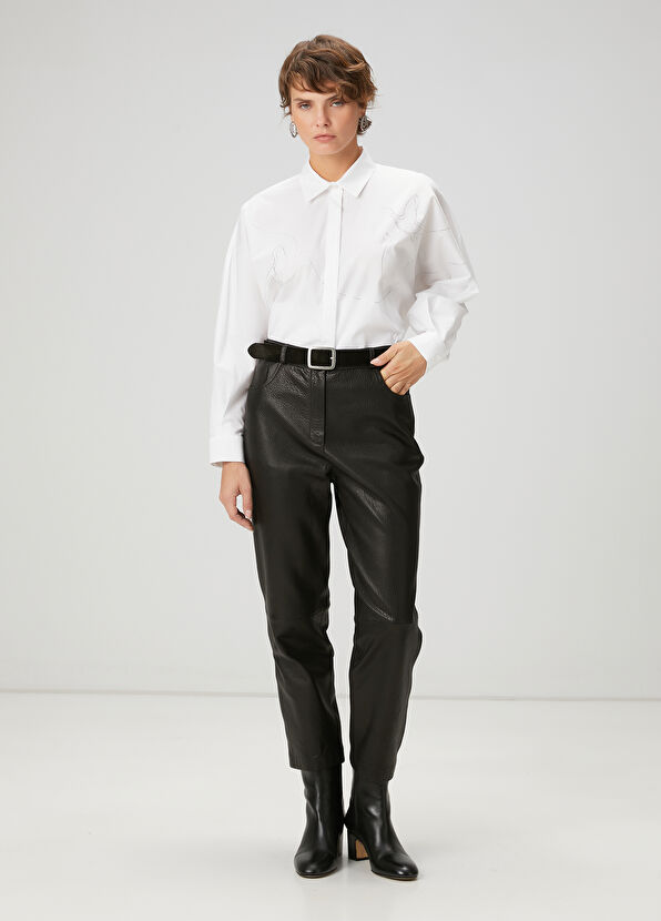 Beymen Club Beyaz Hotfix Detaylı Gömlek - 2