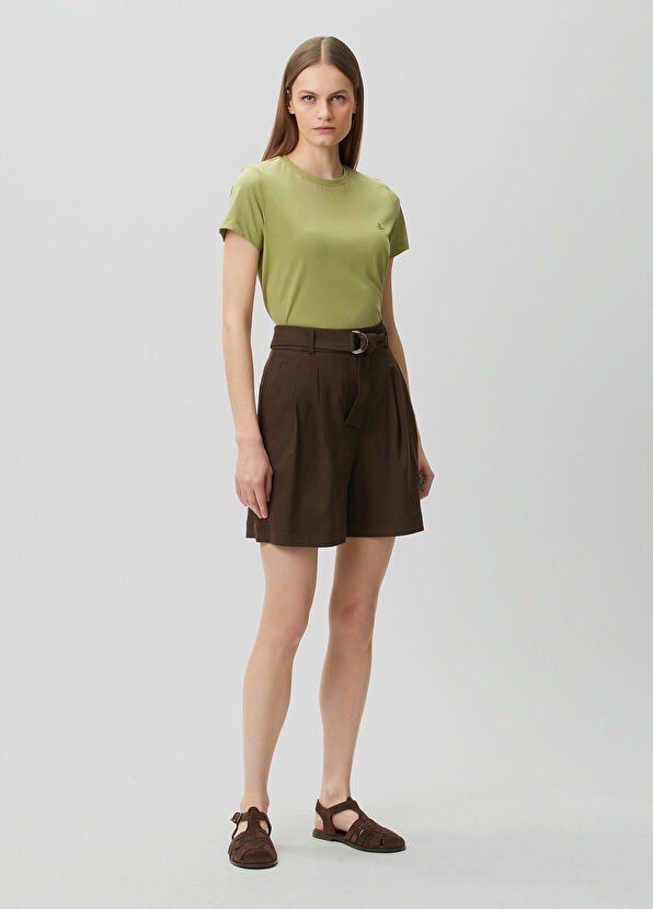 Beymen Club Oil Green T-Shirt - 3