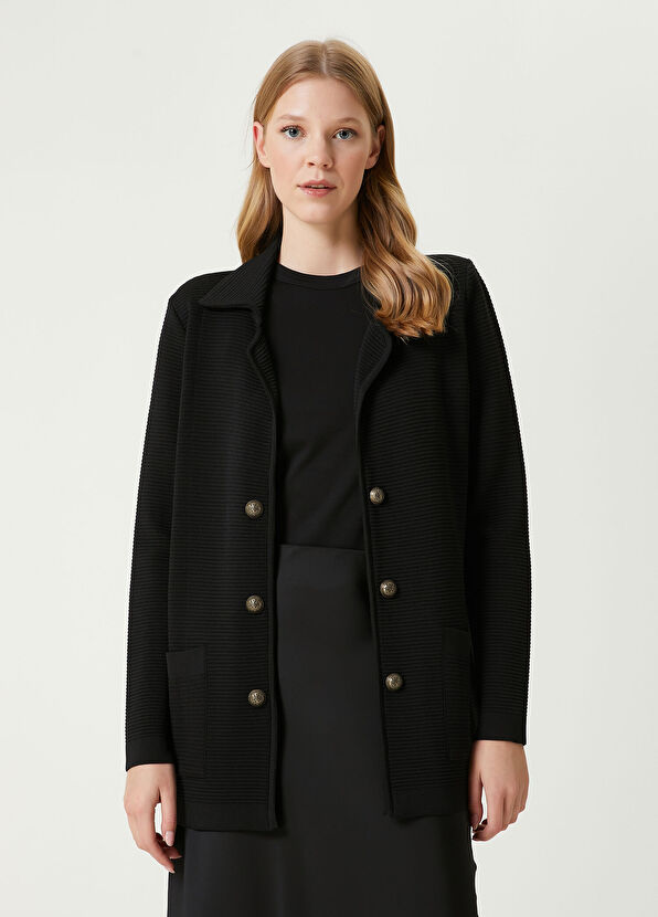 Beymen Club Black Knit Jacket - 4