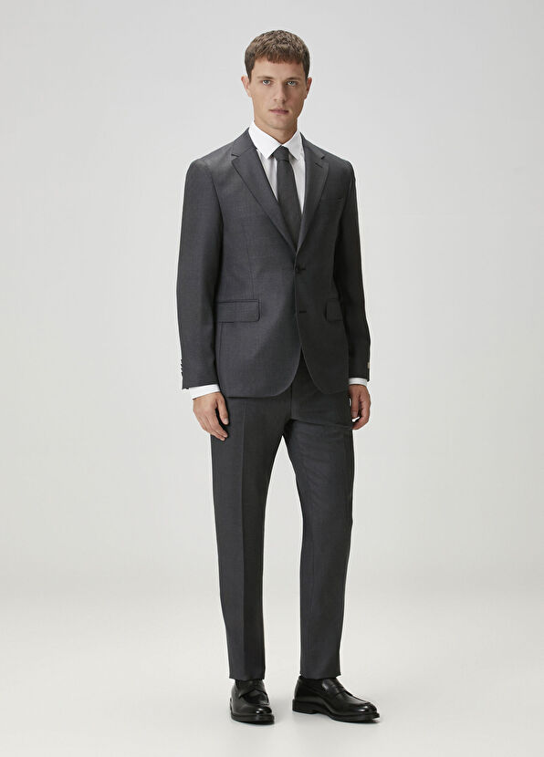 Custom Fit Beyaz Gömlek - Görsel 4