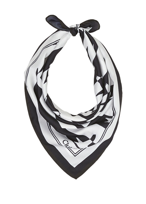 Beymen Club Multicolor Women's Satin Scarf - 1