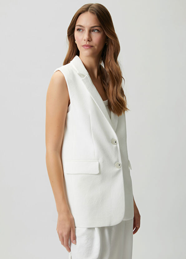 Beymen Club Off-White Vest - 4