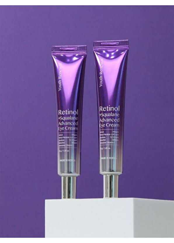 Dermal Dr+MEDM Retinol + Squalane Skin Renewing and Anti-Wrinkle Eye Care Cream 30 g - 2