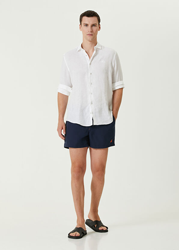 Beymen Club Navy Blue Swimsuit - 1