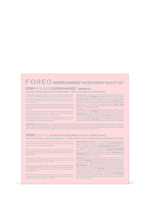 Foreo Supercharged Microcurrent Facelift Set - 4