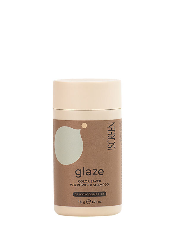 Screen Hair Care Glaze Color Saver Vegan Shine Color Protector Powder Shampoo 50 ml - 1