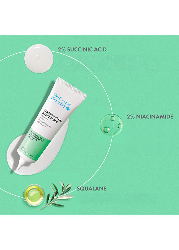 The Organic Pharmacy Clarifying Yağlı Ciltler İçin Nemlendirici Jel Yüz Kremi 40 ml - 3