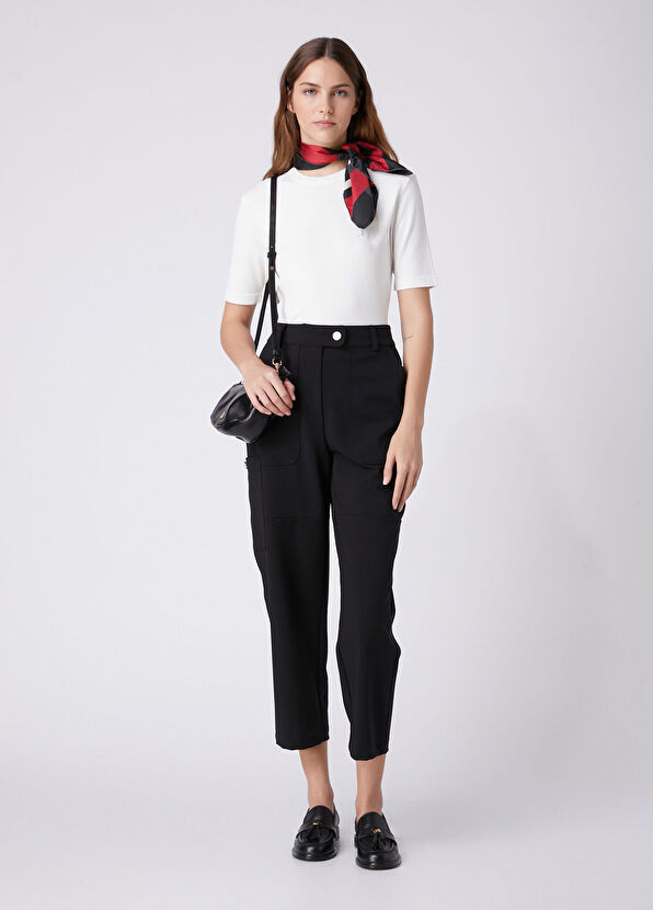 Beymen Club Off-White Short Sleeve Sweater - 2