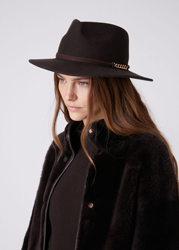 Beymen Club Brown Twisted Women's Wool Hat - 2