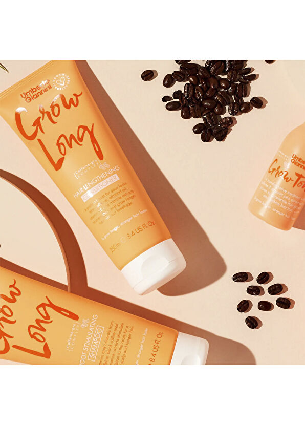 Umberto Giannini Grow Long Canlandırıcı Şampuan + Saç Kremi 2'li Bakım Seti - 2