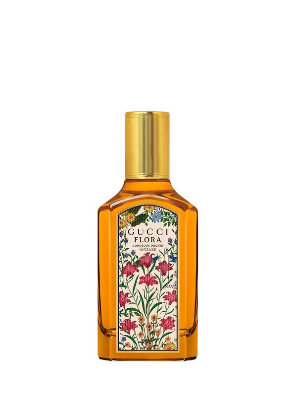 Gucci Flora Gorgeous Orchid Intense 50 ml Parfüm + Gloss a Levres 256 Teresina Red + Highlighter 01 Sunrise Gold + Gucci Çanta ve Mini Maskara Parfüm Seti - 2