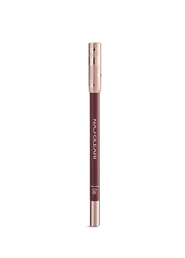Naj Oleari Perfect Trace Lip Pencil Dark Wood 06 Dark Brown Lip Pencil - 2