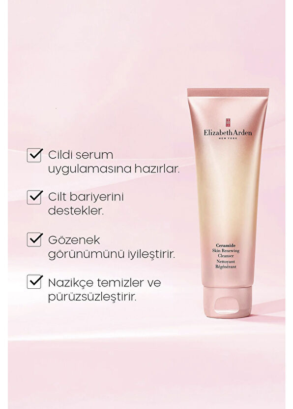 Elizabeth Arden Ceramıde Skın Renewıng Cleanser Arındırıcı Yüz Temizleme Köpüğü 125 ml - 2