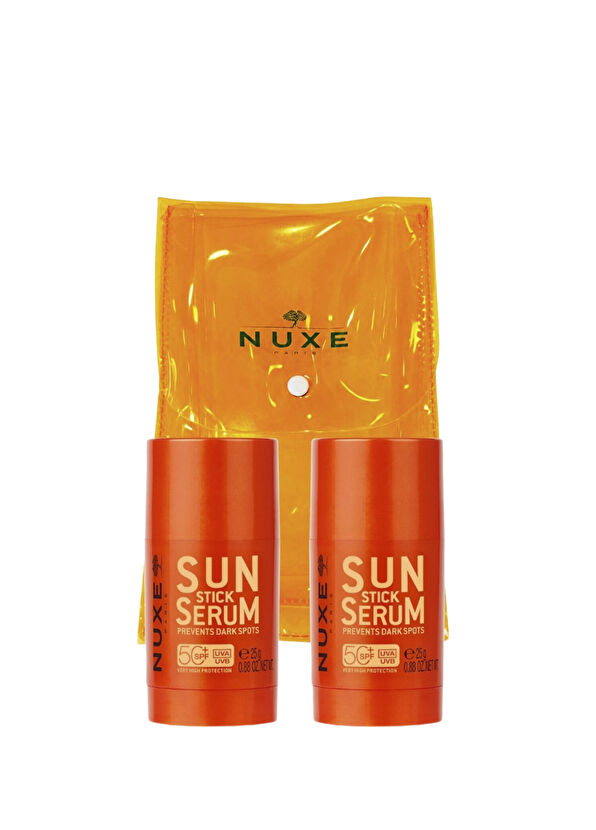Nuxe Güneş Koruyucu Stick Serum SPF50+ 2x 25 gr + Plaj Çantası  - 1