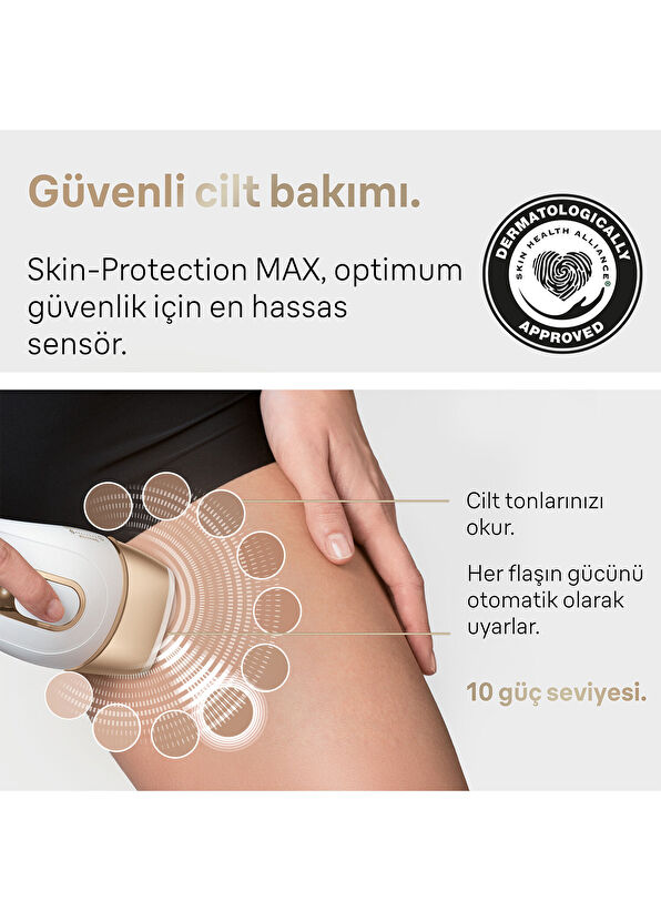Braun Silk·Expert Pro 5 PL5382 Çanta ve 4 Başlıklı IPL Lazer Epilasyon Aleti + Venus Tıraş Makinesi - 4