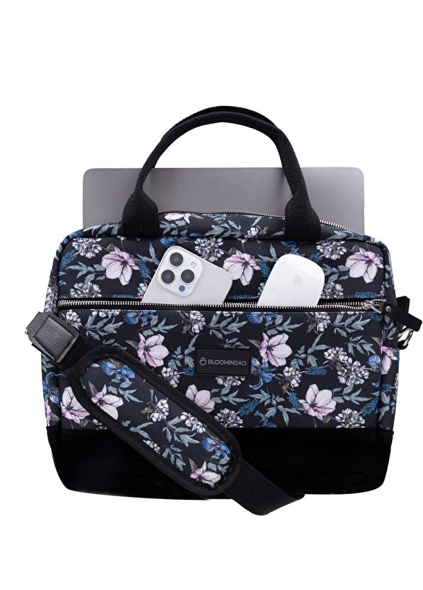 Black Cherries 13'' 14'' Macbook ve Laptop Çantası - Görsel 3