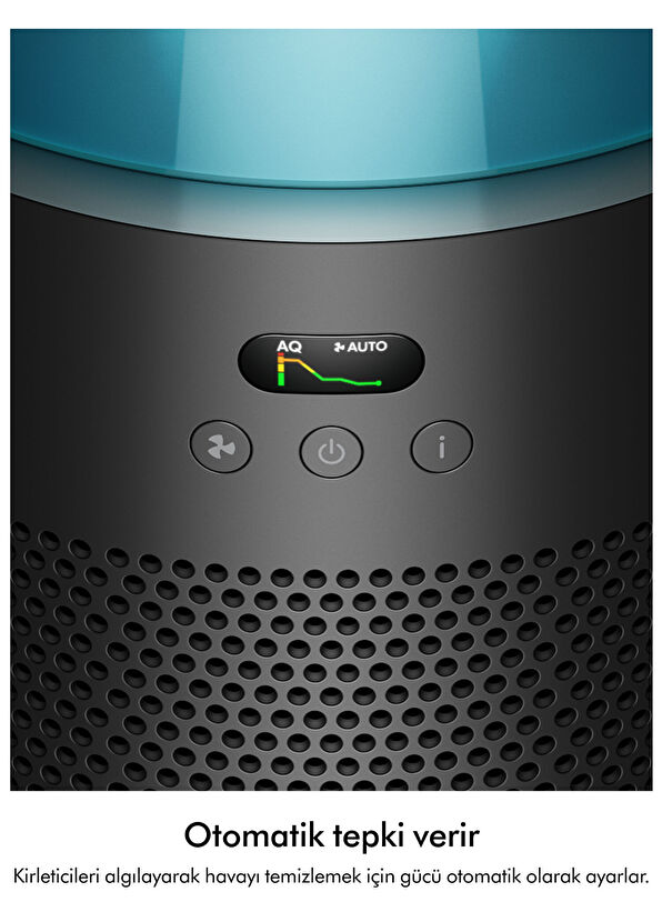 Dyson HushJet™ Compact Air Purifier (Black/Turquoise) - 4