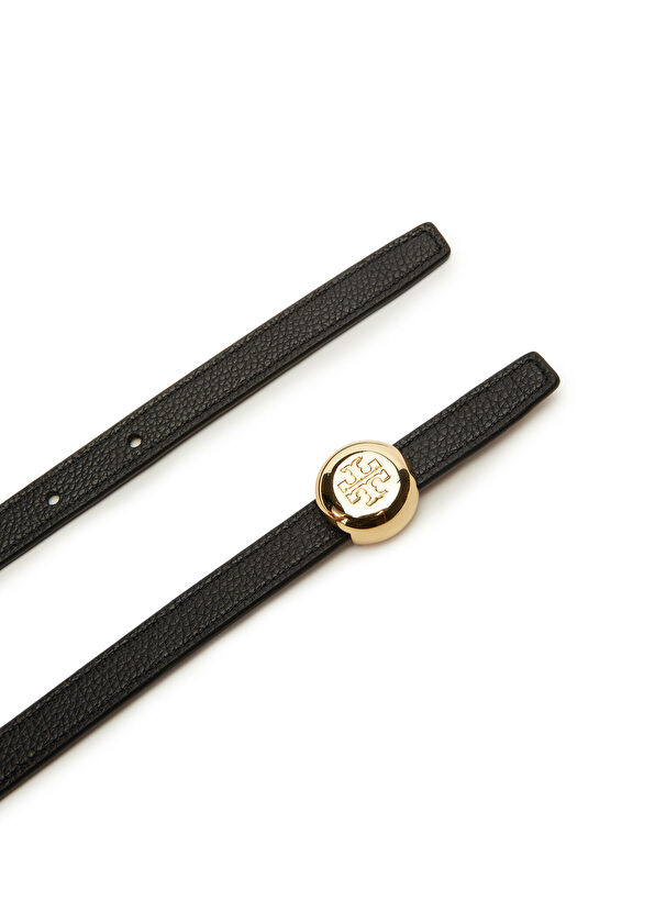 Siyah Taba Kadın Deri Kemer - Görsel 3