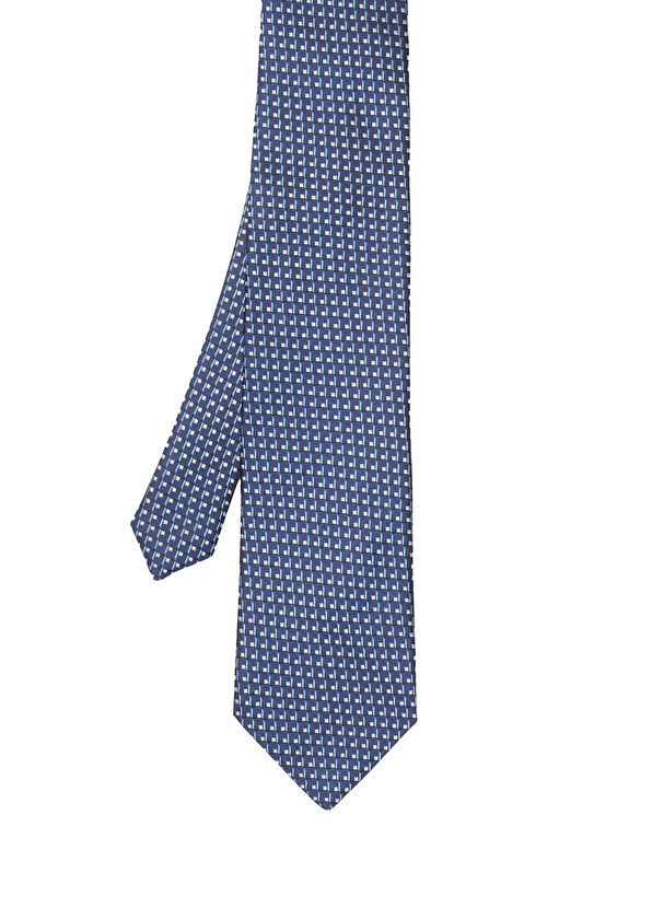 Beymen Club Navy Blue Silk Tie - 1