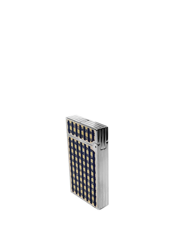 S.T. Dupont 2000 Fantaisies Vichy Bleu Limited Edition Klasik Çakmak - 2