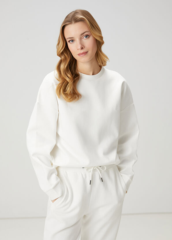 Beymen Club Ecru Sweatshirt - 1