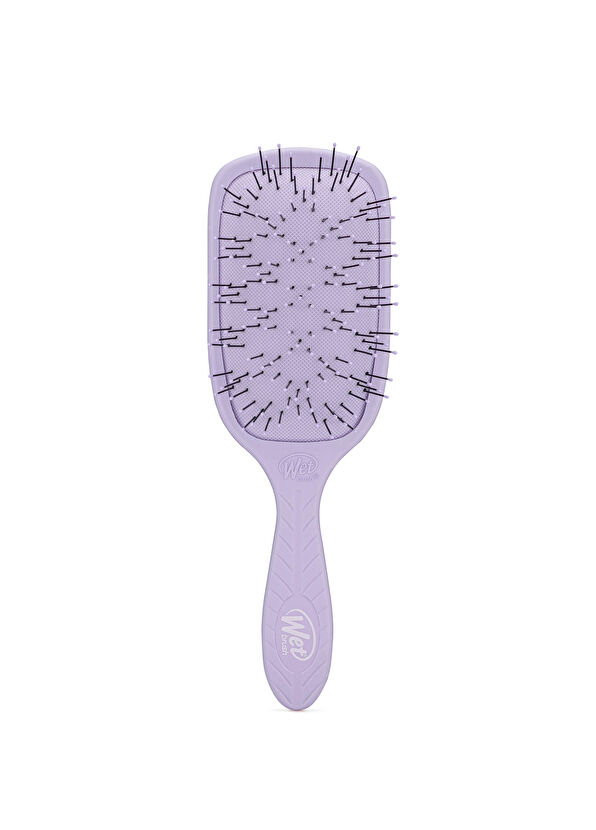 Wet Brush Go Green Paddle Detangler Lila Kalın Telli Saçlar İçin Geniş Saç Fırçası - 1