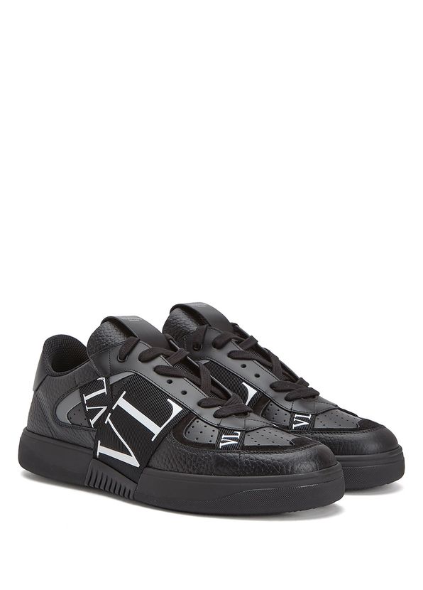 Valentino Garavani VL7N Black Men's Leather Sneakers - 2