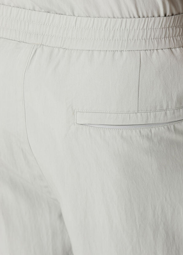 Beymen Club Grey Twill Lyocell Shorts - 4