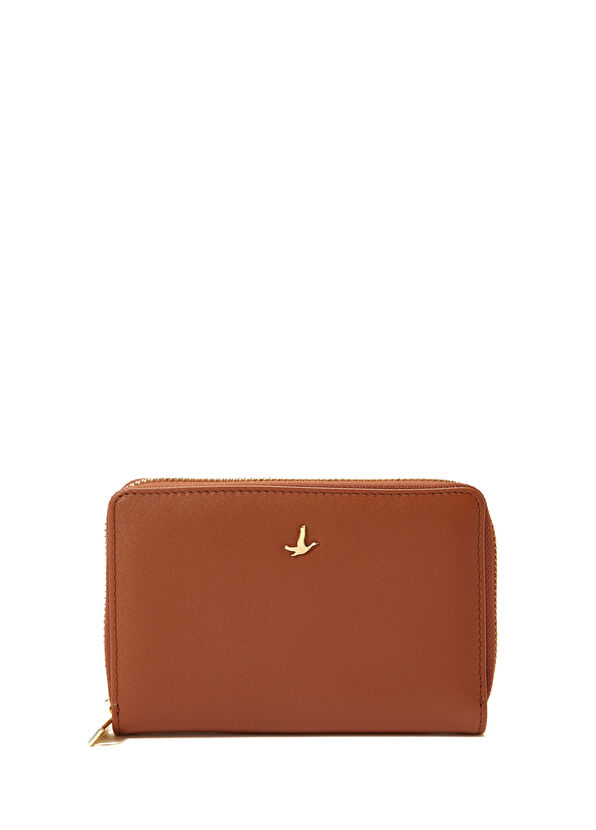 Beymen Club Taba Kadın Deri Cüzdan - 1