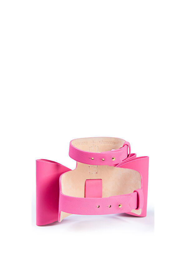 Moshiqa Metapink Bow Pink Cat Harness - 2