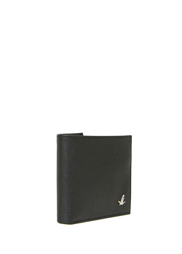 Beymen Club Black Men's Leather Wallet - 2