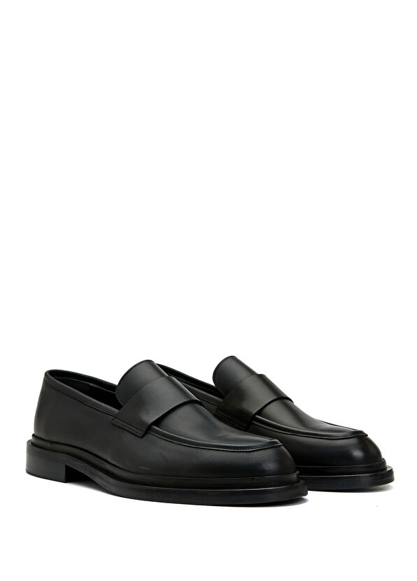 Beymen Club Siyah Erkek Deri Loafer - 2