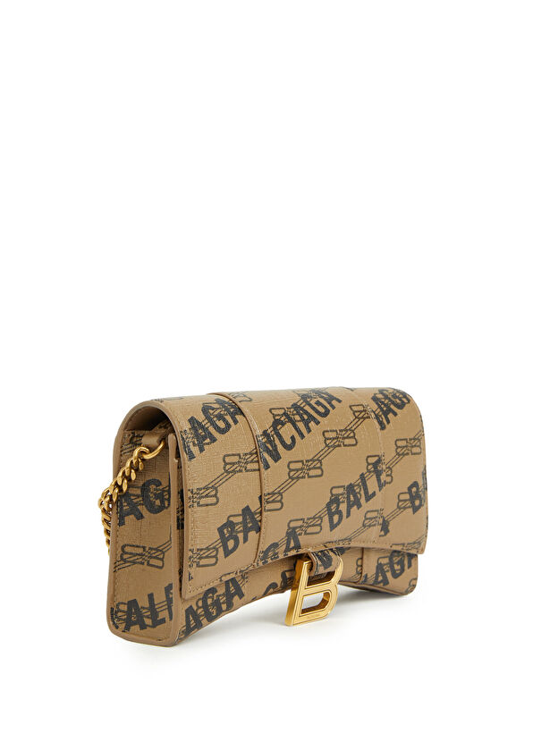 Balenciaga Hourglass Wallet On Chain Çanta - Görsel 4