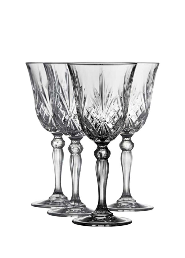 Lyngby Glas Melodia Crystal Red Wine Glass Set of 4 - 1