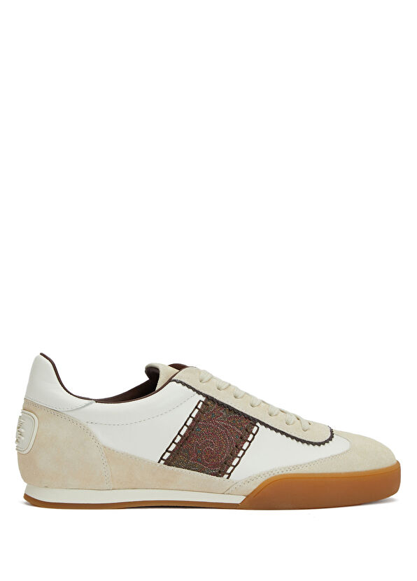 Etro White Women's Leather Sneakers - 1